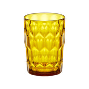Guzzini - VANITY - Tall Tumbler - Pattern N°3 Home & Kitchen Saffron Yellow