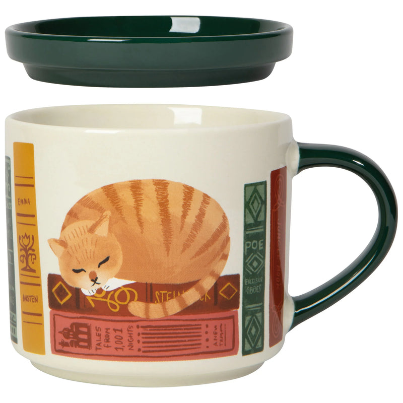 Jubilee - Mug Lidded 14oz Book Club