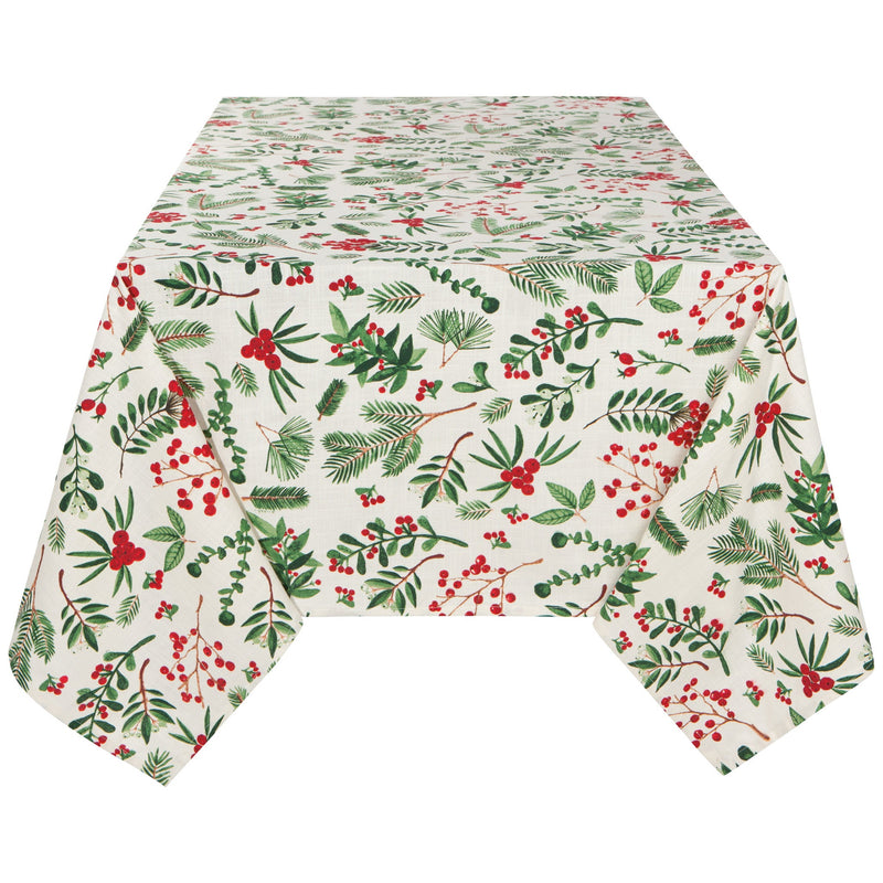 Now Designs - Winterberry Christmas Tablecloth 60 x 120 inch