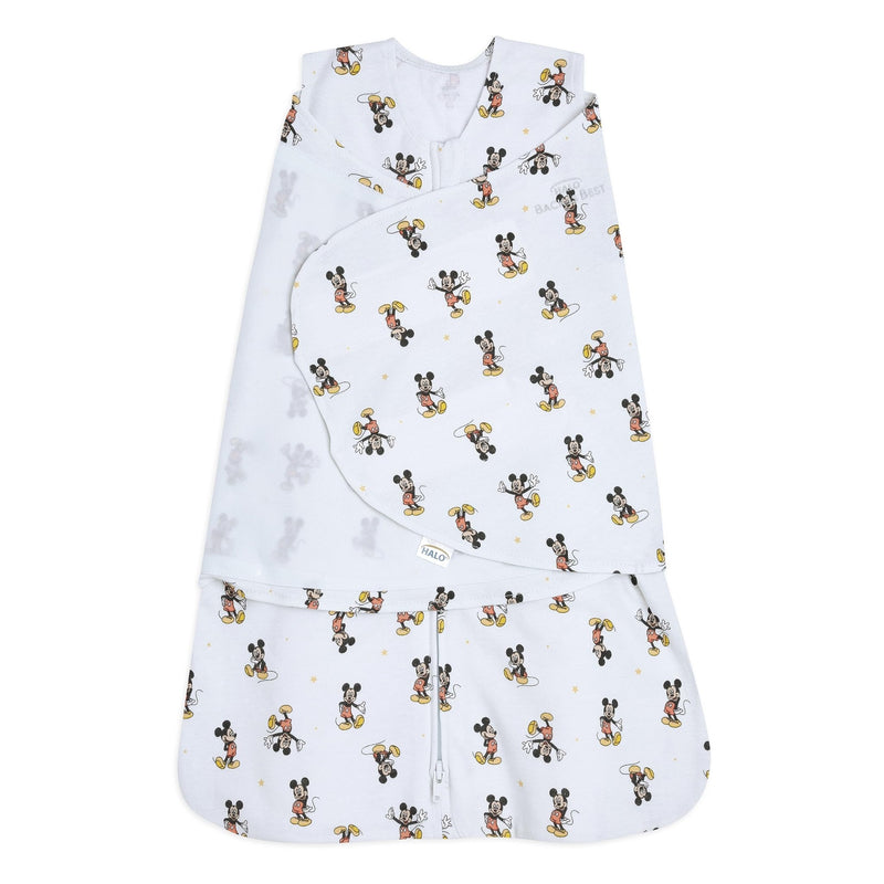 HALO - 100% Cotton Sleepsack Swaddle Mother & Baby Newborn Disney Mickey Fun