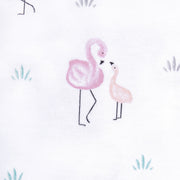 HALO - 100% Cotton Sleepsack Swaddle Mother & Baby Newborn Flamingos
