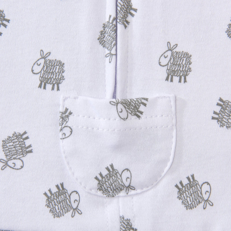 HALO - 100% Cotton Sleepsack Swaddle Mother & Baby Newborn Lamb Scribble