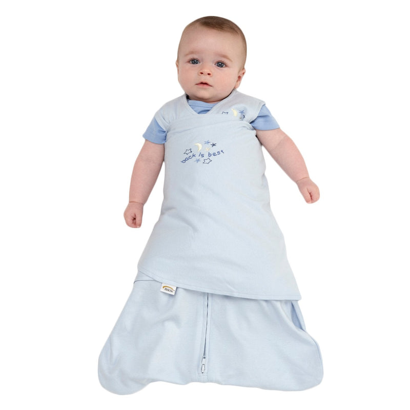 HALO - 100% Cotton Sleepsack Swaddle Mother & Baby S Baby Blue