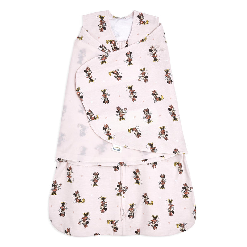 HALO - 100% Cotton Sleepsack Swaddle Mother & Baby S Disney Minnie Fun