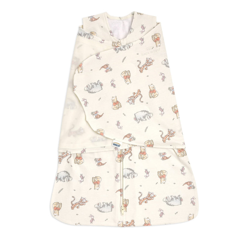 HALO - 100% Cotton Sleepsack Swaddle Mother & Baby S Disney Winnie Frolic