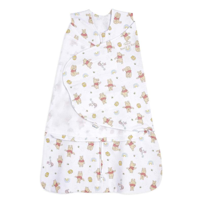 HALO - 100% Cotton Sleepsack Swaddle Mother & Baby S Disney Winnie Rainbows