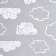 HALO - 100% Cotton Sleepsack Swaddle Mother & Baby S Grey Clouds