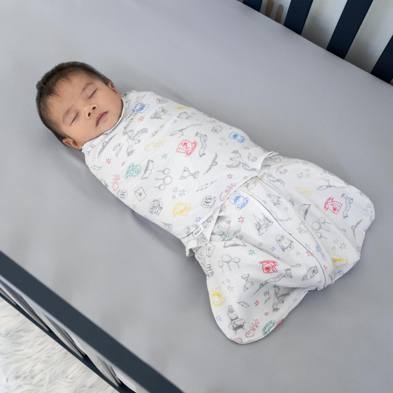 HALO - 100% Cotton Sleepsack Swaddle Mother & Baby S Harry Potter Enchanted