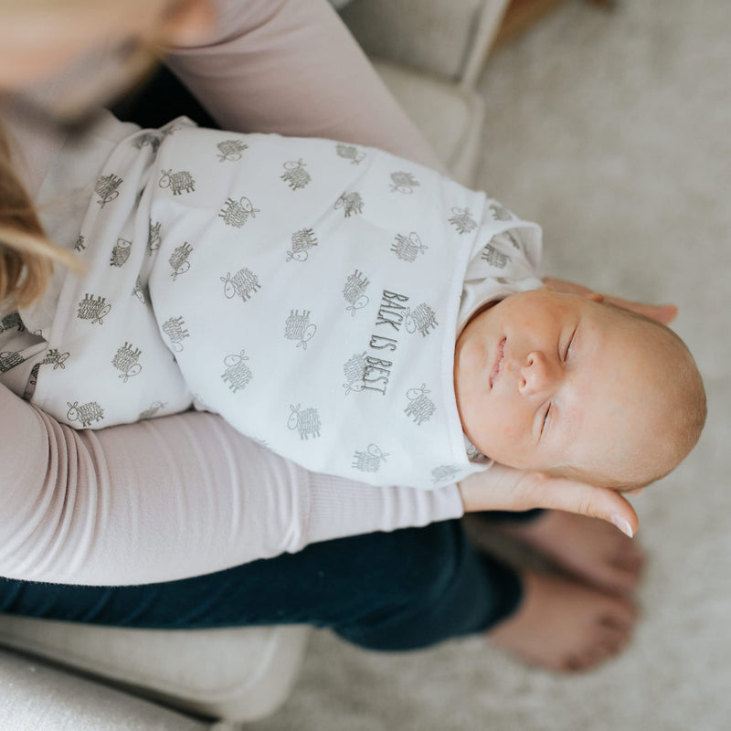 HALO - 100% Cotton Sleepsack Swaddle Mother & Baby S Lamb Scribble