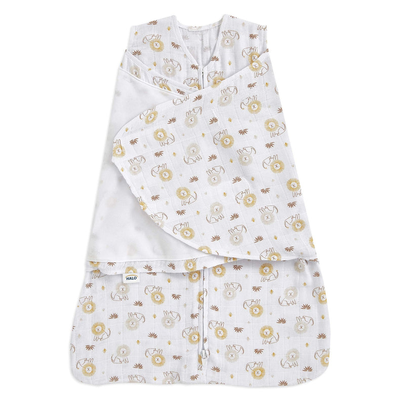 HALO - 100% Cotton Sleepsack Swaddle Mother & Baby S Lions