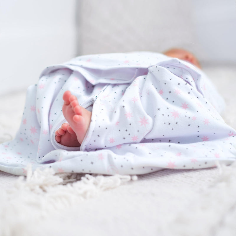 HALO - 100% Cotton Sleepsack Swaddle Mother & Baby S Midnight Moons - Pink