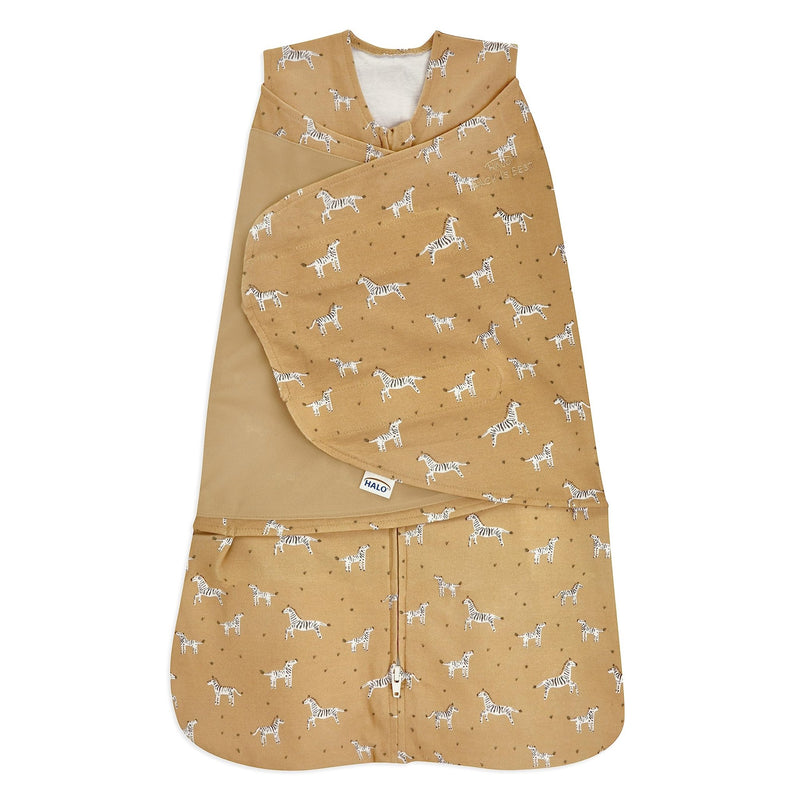 HALO - 100% Cotton Sleepsack Swaddle Mother & Baby S Serengeti Zebra