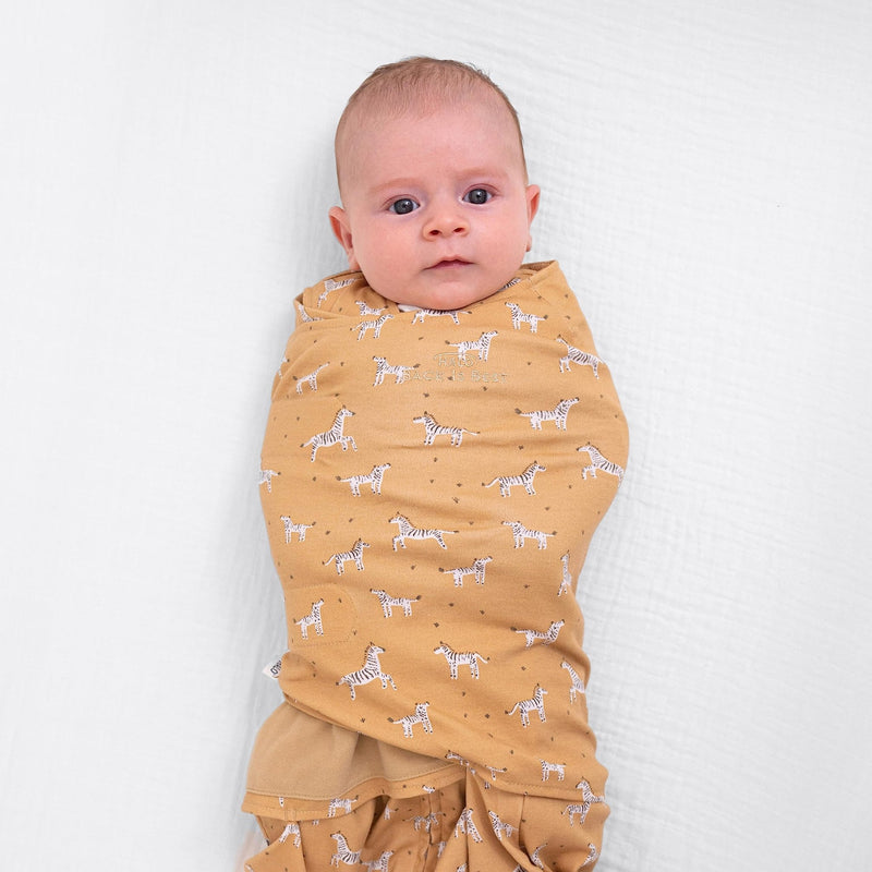 HALO - 100% Cotton Sleepsack Swaddle Mother & Baby S Serengeti Zebra
