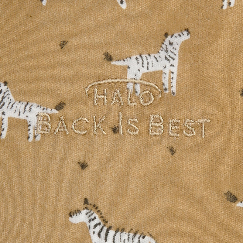HALO - 100% Cotton Sleepsack Swaddle Mother & Baby S Serengeti Zebra