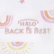 HALO - 100% Cotton Sleepsack Swaddle Mother & Baby S Sunshine Rainbows