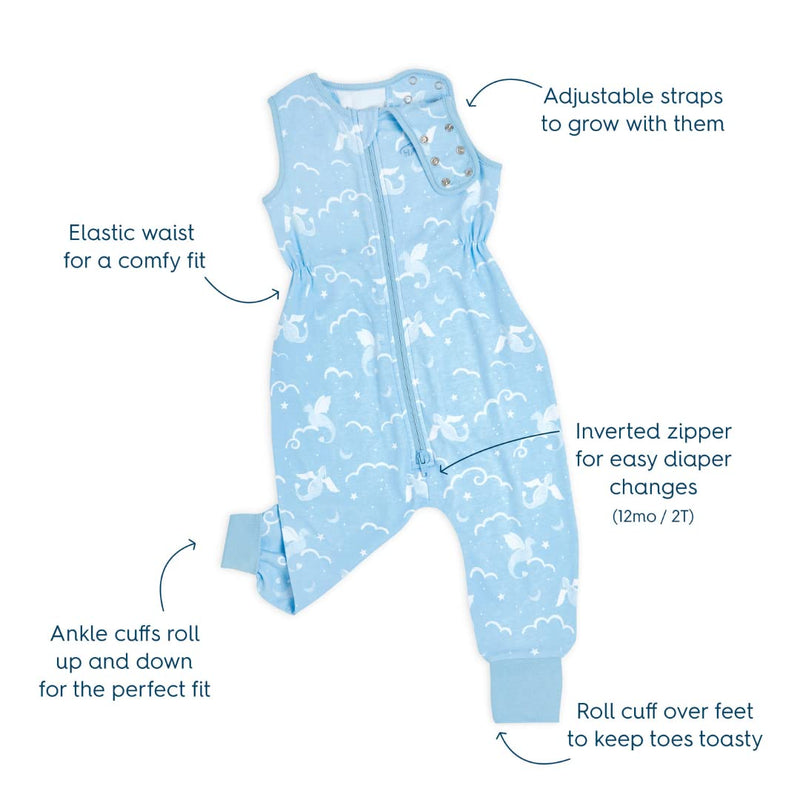 HALO - 100% Cotton Sleepsack Toddler (0.5 TOG) Apparel & Accessories 3t Boy