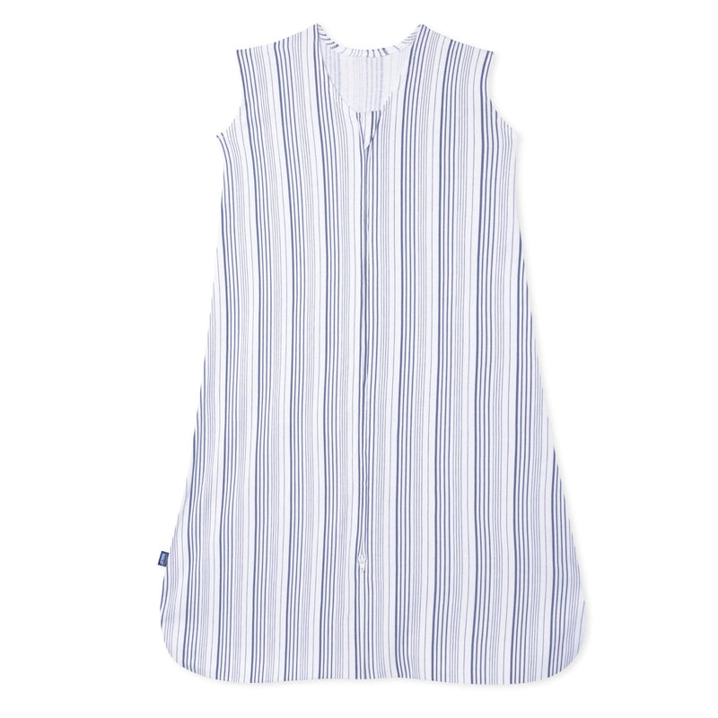 HALO - 100% Cotton Sleepsack Wearable Blanket Mother & Baby Blue Stripe S