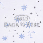 HALO - 100% Cotton Sleepsack Wearable Blanket Mother & Baby Midnight Moons Blue S