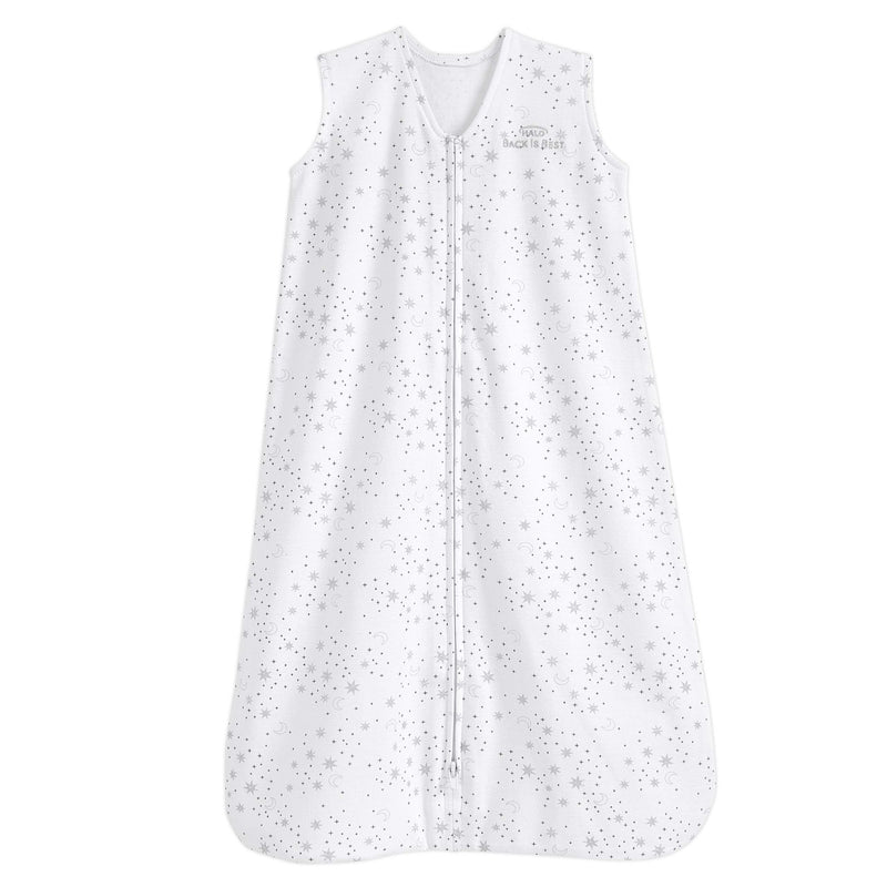 HALO - 100% Cotton Sleepsack Wearable Blanket Mother & Baby Midnight Moons Grey S