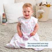 HALO - 100% Cotton Sleepsack Wearable Blanket Mother & Baby Sunshine Rainbows S