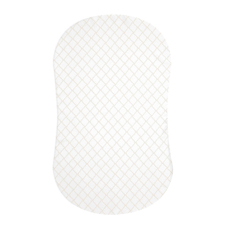 HALO - Bassinest Fitted Sheet - Cotton Furniture Nautical Net 100% Organic Cotton