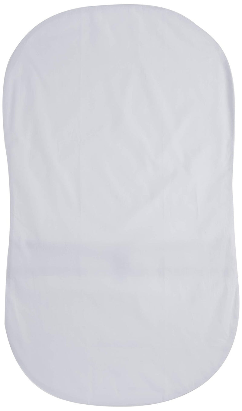 HALO - Bassinest Fitted Sheet - Cotton Furniture White 100% Cotton