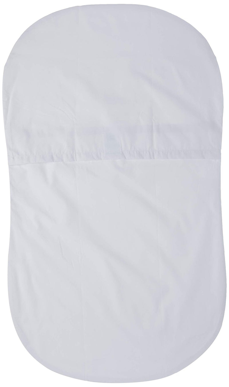 HALO - Bassinest Fitted Sheet - Cotton Furniture White 100% Cotton