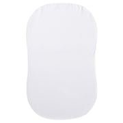 HALO - Bassinest Fitted Sheet - Cotton Furniture White 100% Organic Cotton