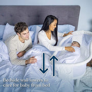 HALO - Bassinest Swivel Sleeper - Essentia Series | Nautical Net - Neutral Furniture