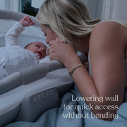 HALO - Bassinest Swivel Sleeper Soothe 3.0 | Grey - Neutral Furniture