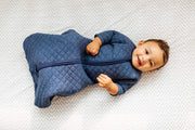 HALO - Easy Transition Quilted Sleepsack (1.5 TOG) Apparel & Accessories Denim Heather S