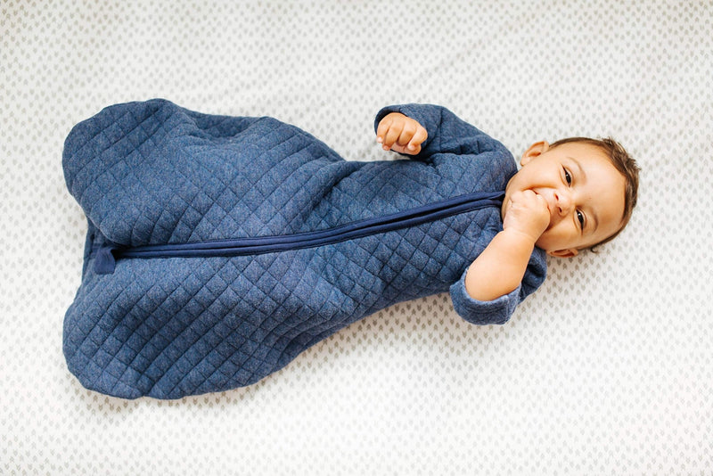 HALO - Easy Transition Quilted Sleepsack (1.5 TOG) Apparel & Accessories Denim Heather S