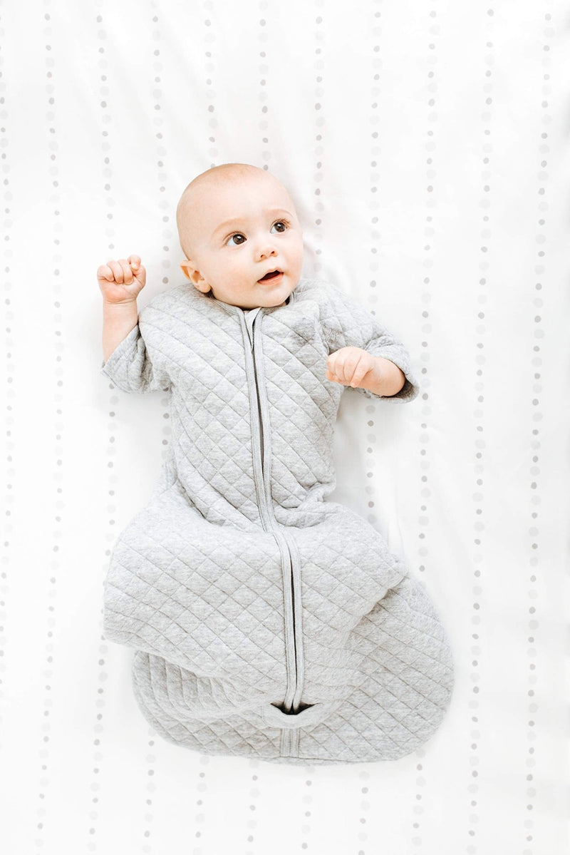 HALO - Easy Transition Quilted Sleepsack (1.5 TOG) Apparel & Accessories Grey Heather S