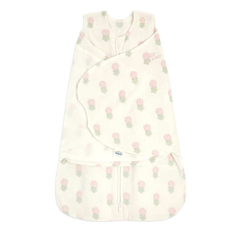 HALO - Micro Fleece Sleepsack Swaddle (3.0 TOG) Mother & Baby Block Flower born