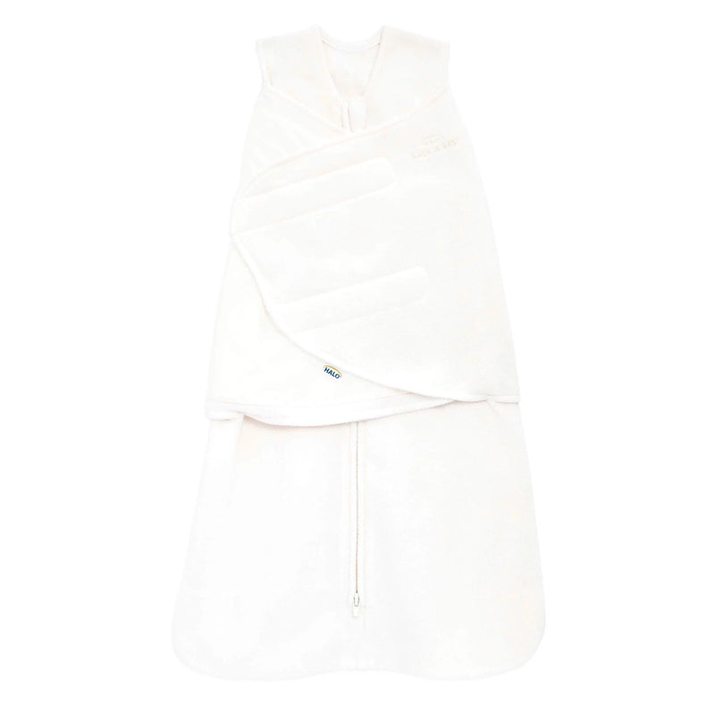 HALO - Micro Fleece Sleepsack Swaddle (3.0 TOG) Mother & Baby Cream Small