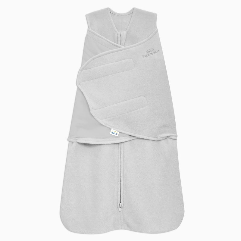 HALO - Micro Fleece Sleepsack Swaddle (3.0 TOG) Mother & Baby Gray Small