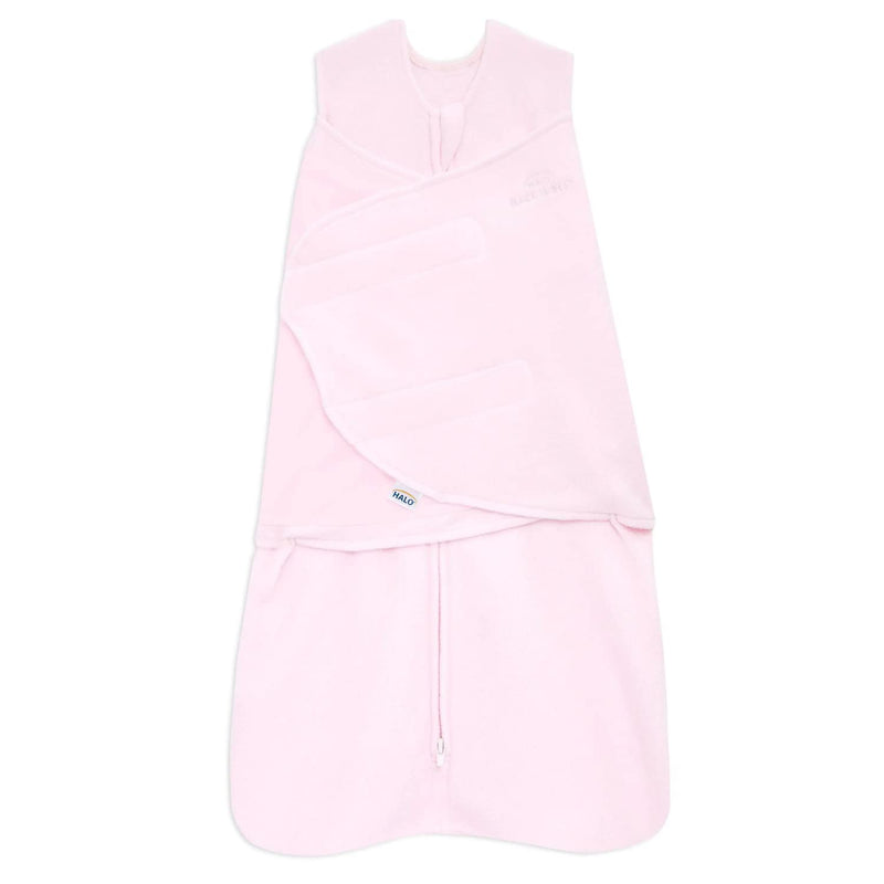 HALO - Micro Fleece Sleepsack Swaddle (3.0 TOG) Mother & Baby Soft Pink Small