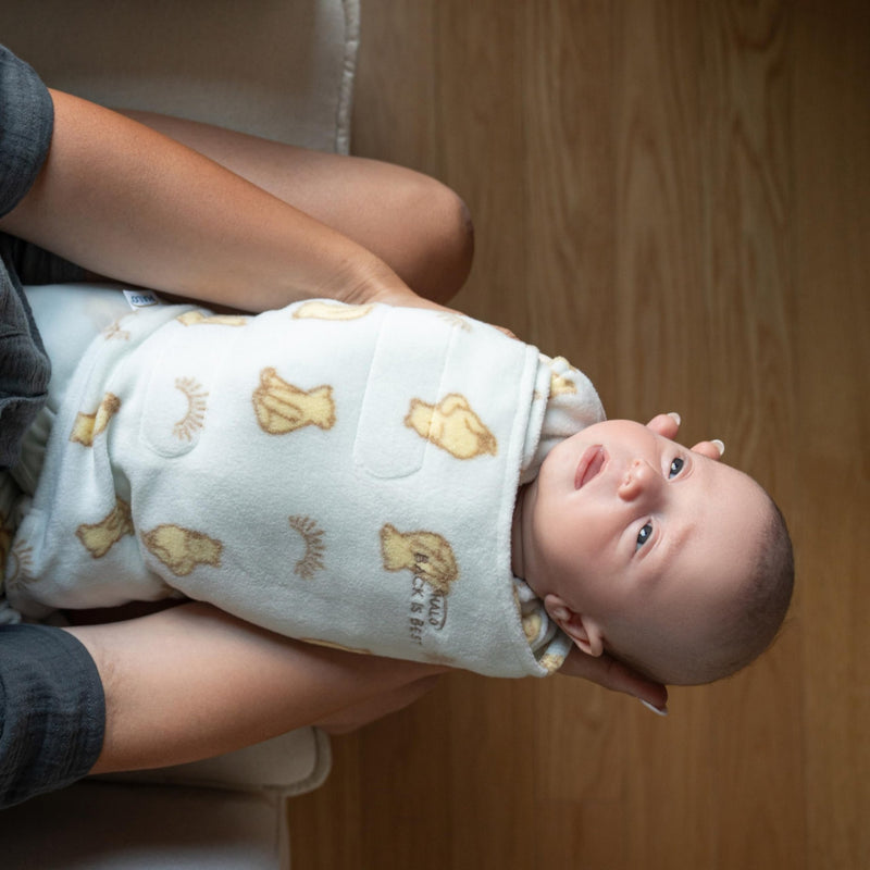 HALO - Micro Fleece Sleepsack Swaddle (3.0 TOG) Mother & Baby Sunshine Winnie Small