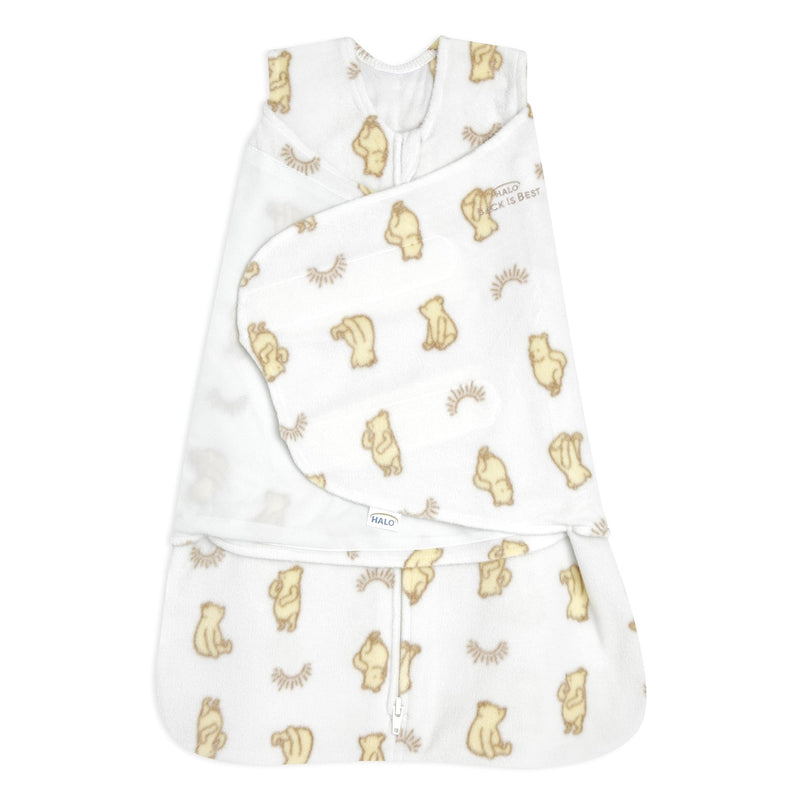 HALO - Micro Fleece Sleepsack Swaddle (3.0 TOG) Mother & Baby Sunshine Winnie Small