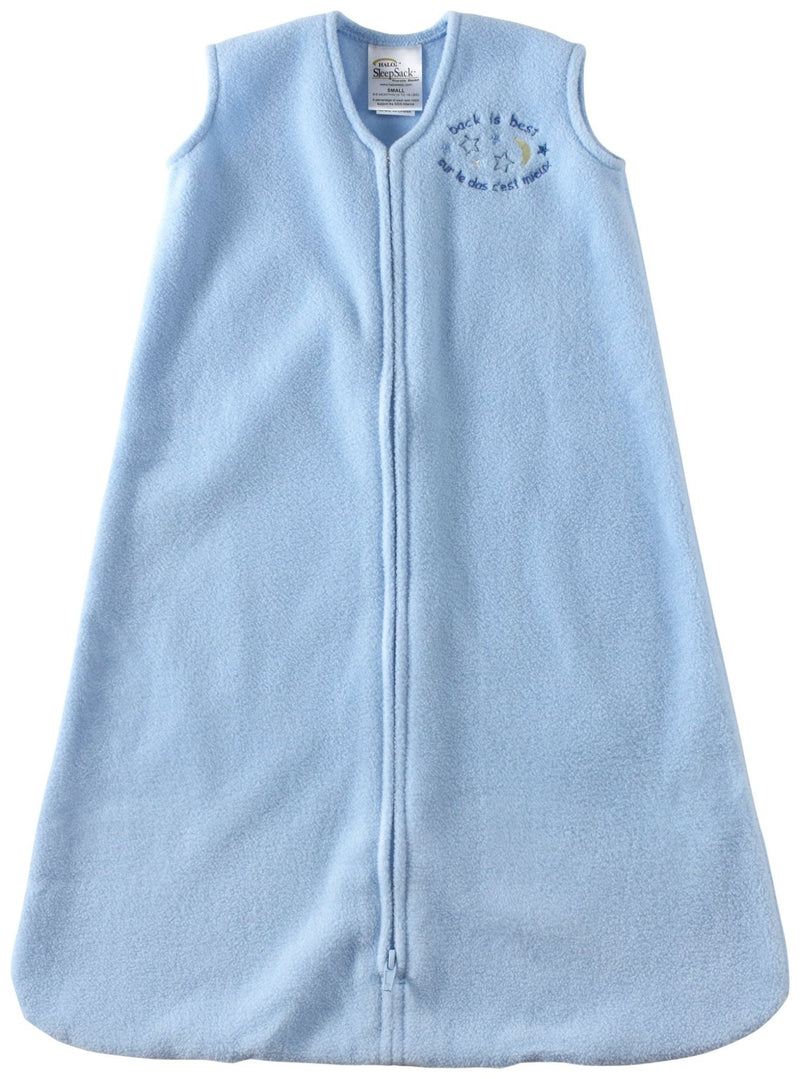 HALO - Micro Fleece Sleepsack Wearable Blanket (1.0 TOG) Mother & Baby Baby Blue X - Large