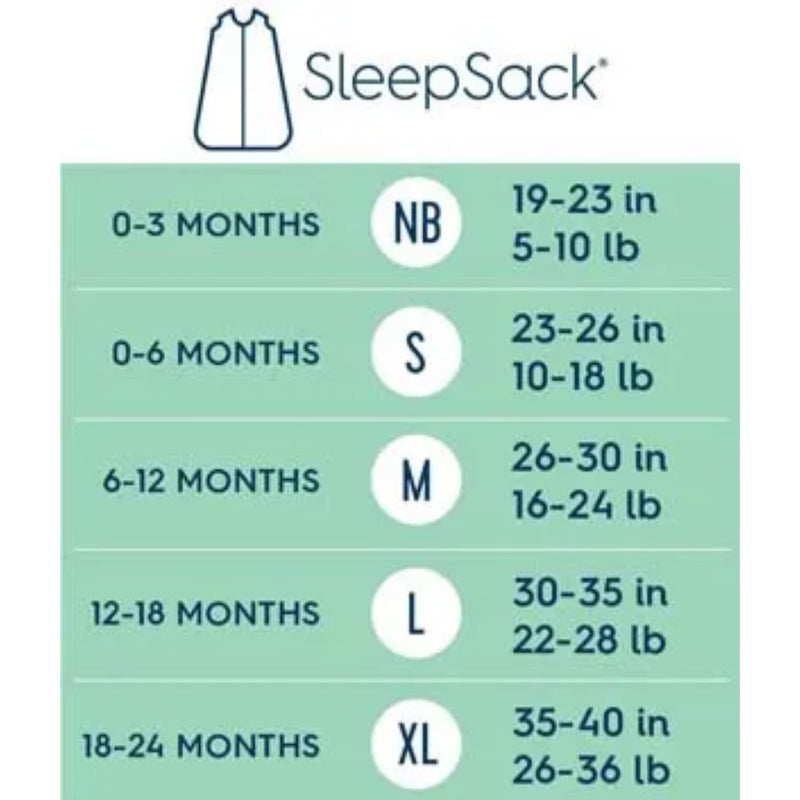 HALO - Micro Fleece Sleepsack Wearable Blanket (1.0 TOG) Mother & Baby Bear Faces Medium