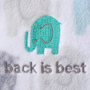 HALO - Micro Fleece Sleepsack Wearable Blanket (1.0 TOG) Mother & Baby Elephant Texture Large