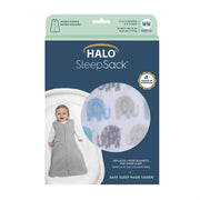 HALO - Micro Fleece Sleepsack Wearable Blanket (1.0 TOG) Mother & Baby Elephant Texture Large