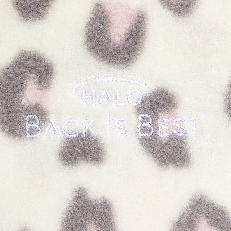 HALO - Micro Fleece Sleepsack Wearable Blanket (1.0 TOG) Mother & Baby Leopard Pink Small