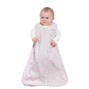 HALO - Micro Fleece Sleepsack Wearable Blanket (1.0 TOG) Mother & Baby Pink Pine Leaves Small
