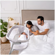 HALO - Portable Bassinest Flex Sleeper | Heather Weave - Neutral Furniture