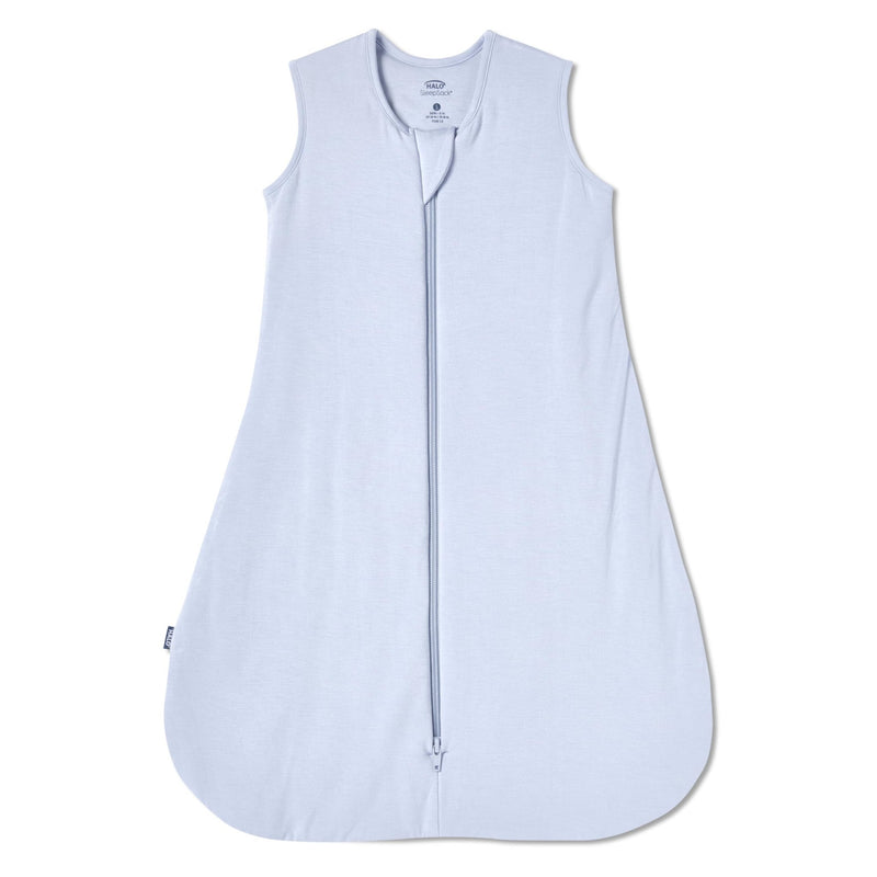 HALO - Sleepsack Wearable Blanket Super Soft Bamboo (1.0 TOG) Apparel & Accessories Blue Fog S