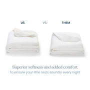 HALO - Universal Breathable Crib Mattress Cover | Crib Mattress Cover - Neutral Furniture