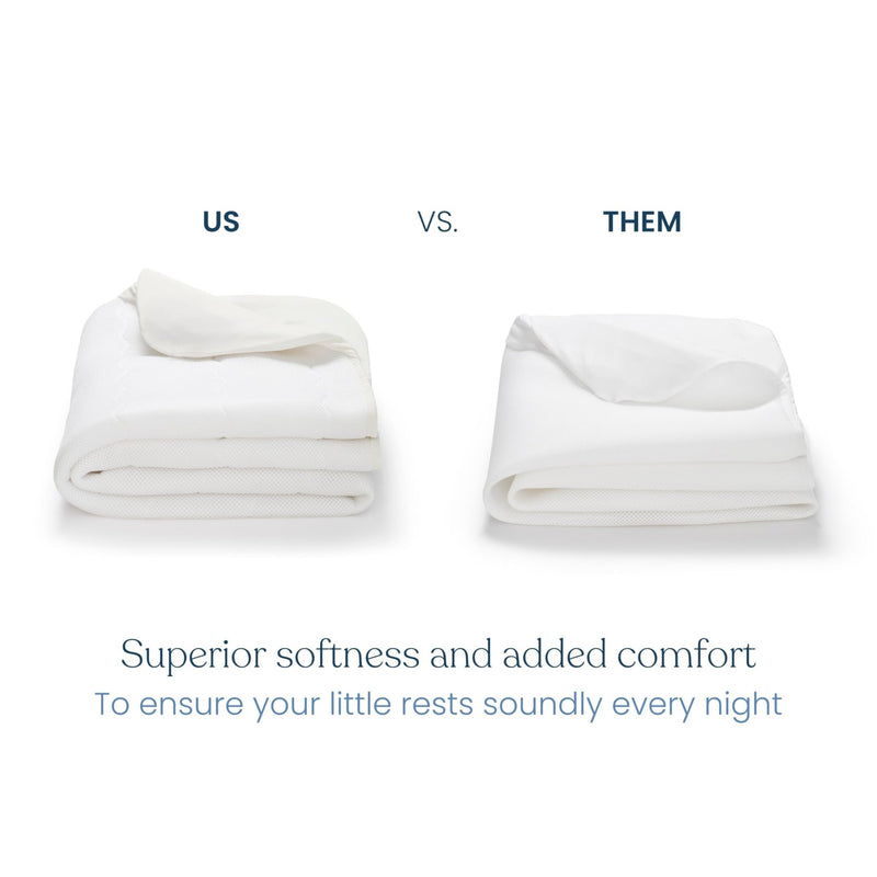 HALO - Universal Breathable Crib Mattress Cover | Crib Mattress Cover - Neutral Furniture