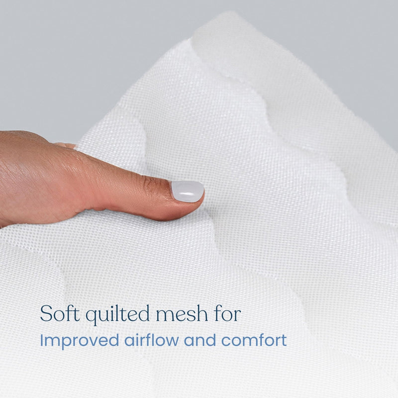 HALO - Universal Breathable Crib Mattress Cover | Crib Mattress Cover - Neutral Furniture